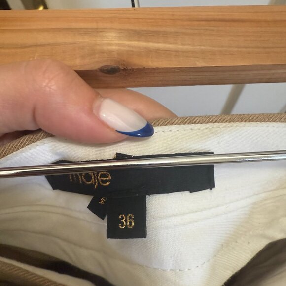 Maje Striped Suit Jacket and Pants - Picture 12 of 16